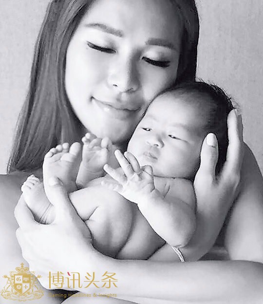 陈慧玲2015年5月30日下她的第二个女儿Damiana