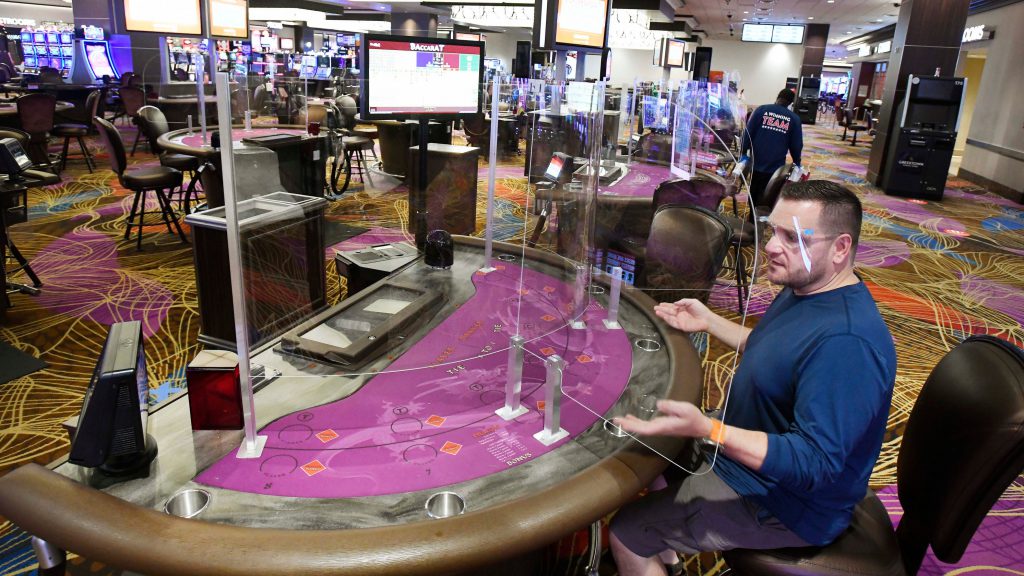 底特律3大赌场重开 实施超严格公卫措施