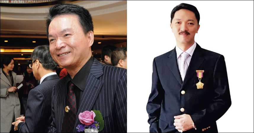 去年底台湾发生诈骗案件(左)今日新闻前负责人陈金龙、(右)爱新觉罗毓昊