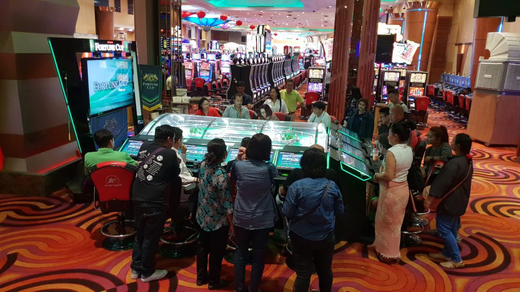 柬埔寨Star Vegas综合度假村赌场内部