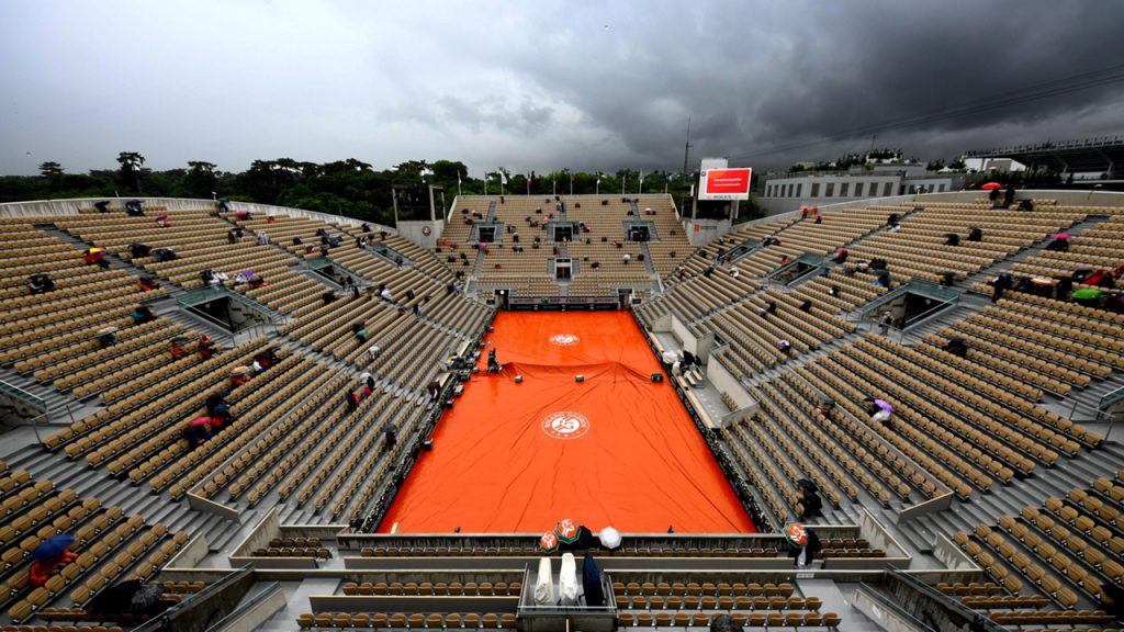 资格赛开打的法国网球公开赛