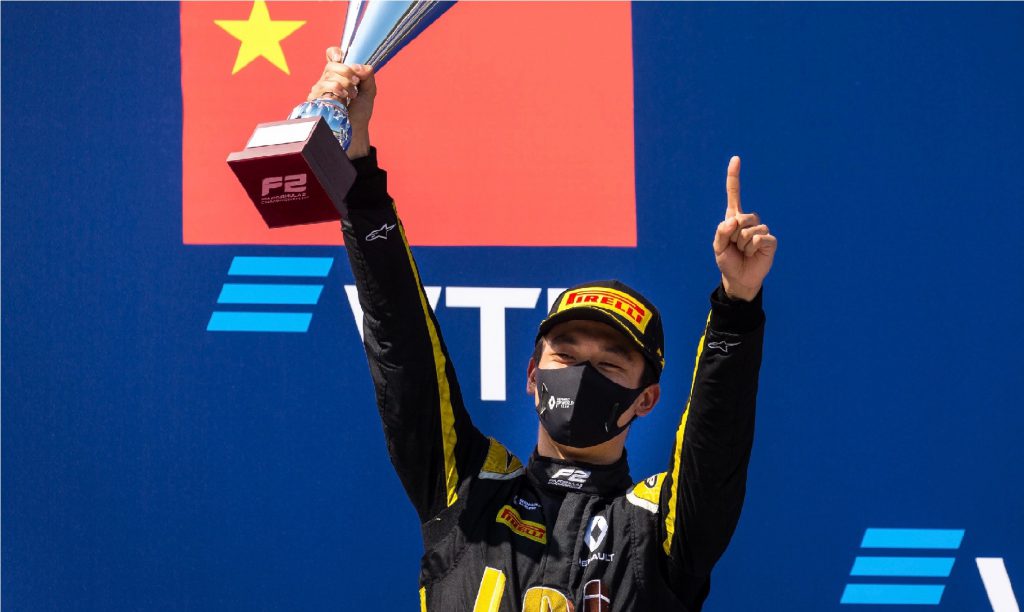 周冠宇成为中国第一位拿下F2冠军的车手