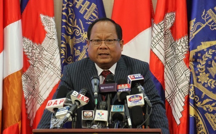 柬埔寨内政部发言人乔速比