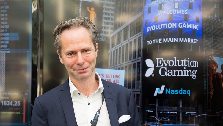 Evolution Gaming首席执行官Martin Carlesund 