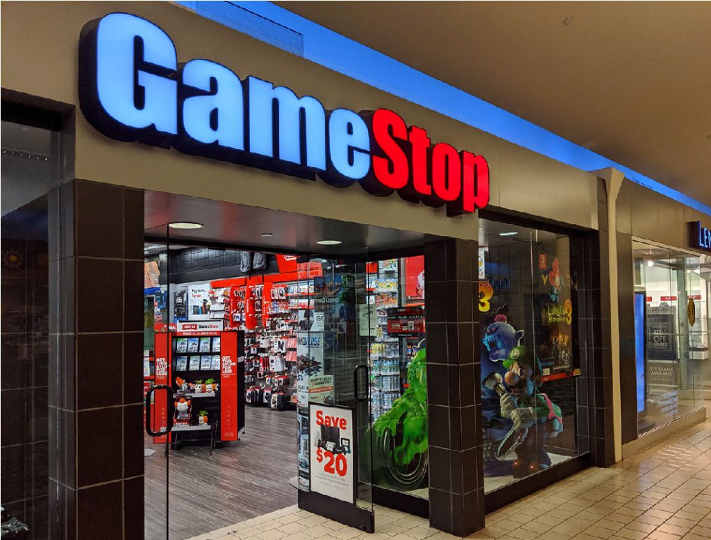 美国传统实体游戏连锁零售商GameStop