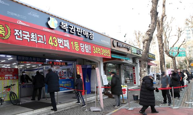 疫情下韓國購買樂透的民眾反而增加