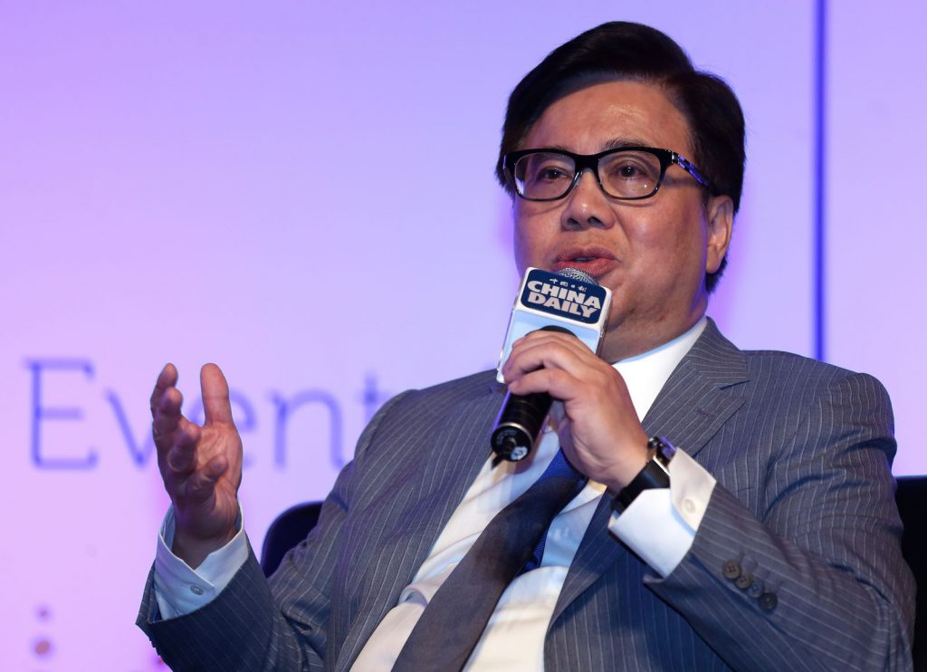 香港企业家王英伟是金沙中国董事会总裁