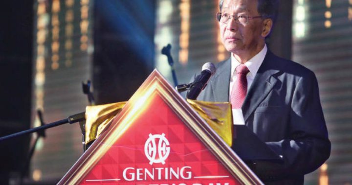 Lim Kok Thay is the second son of the founder of the company Lim Goh Tong