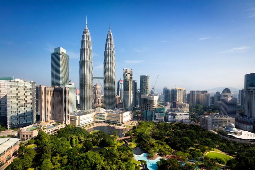 The economy of Malaysia is ranked third among nations in South East Asia