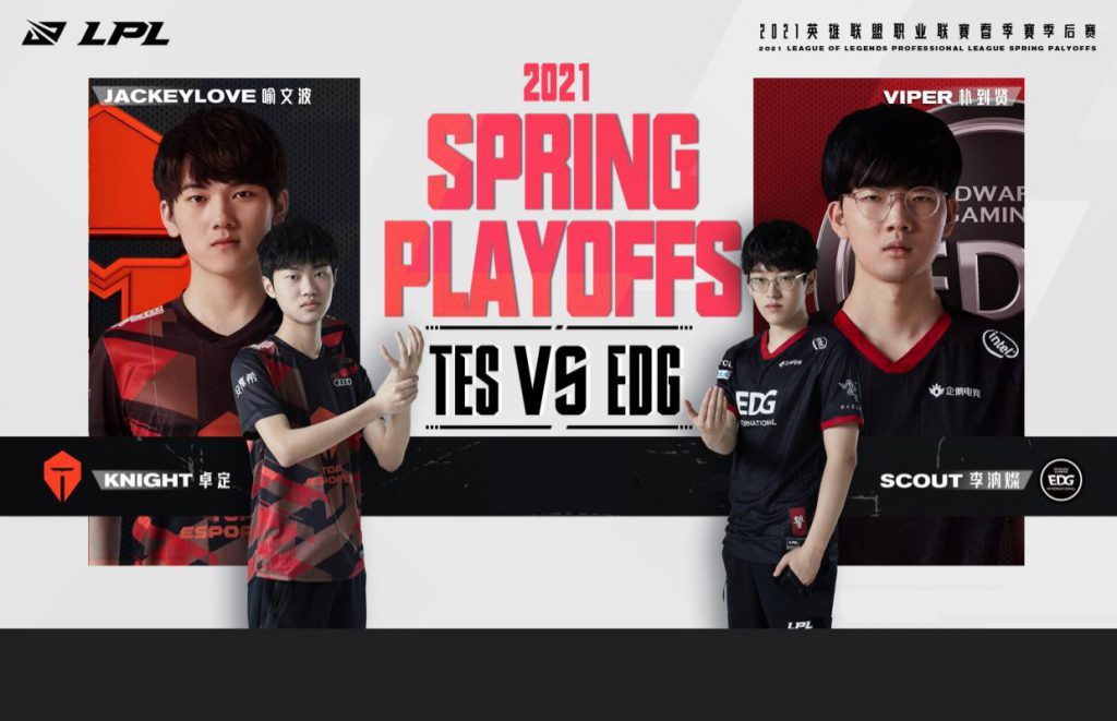 TES對上EDG