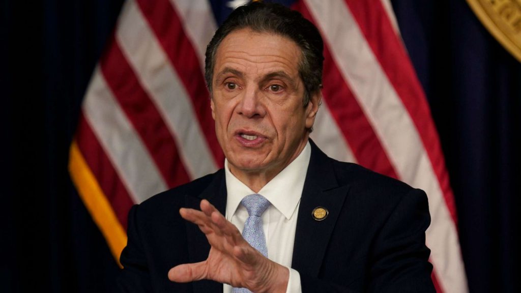 Andrew Cuomo signed bill allowing online sports betting in New York