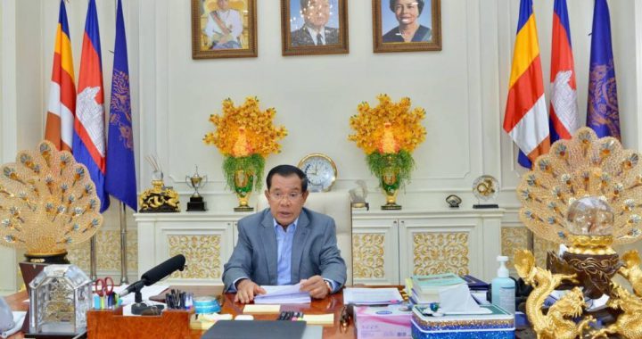柬埔寨总理洪森宣布金边封城