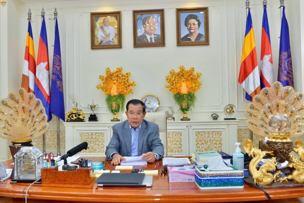 柬埔寨总理洪森宣布金边封城