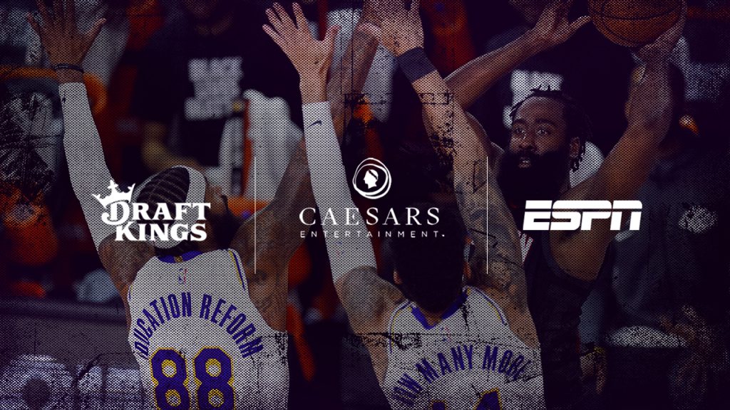 ESPN和Draftkings和凯撒娱乐旗下威廉希尔合作拓展体彩市场