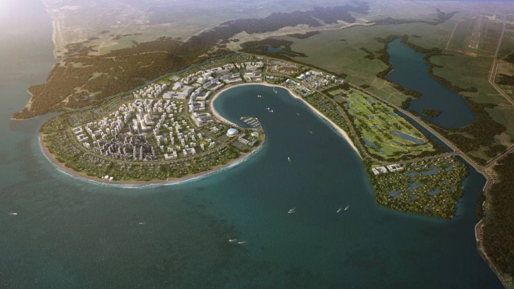 太子集团倾力打造柬埔寨西港 “云壤城”