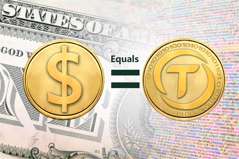 泰达币宣称有实际货币支持因此大致与美元维持等值泰达币, 美国, 加密货币, 稳定币, 洗钱, 